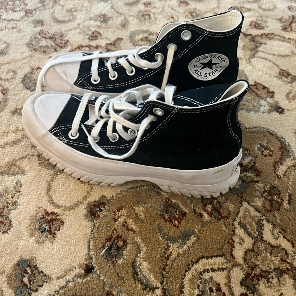 Converse Black and White Chuck Taylor Athletic Sneakers